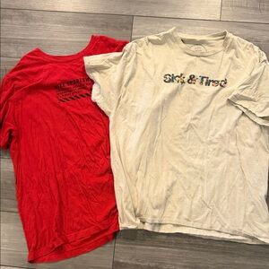 Nike Kids Red Sportswear Tee